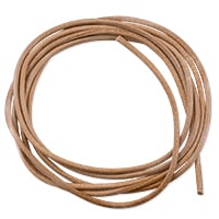 Griffin Natural Leather Cord 2mm (1 Yard)