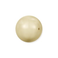 Swarovski 5810 8mm Light Gold Round Crystal Pearl (10-Pcs)