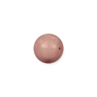 Swarovski 5810 4mm Rose Peach Round Crystal Pearl (10-Pcs)