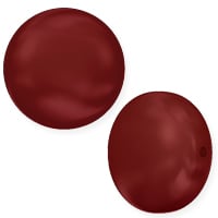 Swarovski Crystal Coin Pearl 5860 12mm Rouge (1-Pc)
