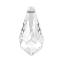 Swarovski Crystal Drop Pendant 6000 13x6.5mm Crystal (1-Pc)