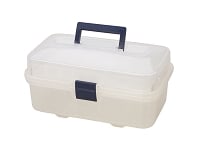 Clear Plastic Storage Box with Compartments