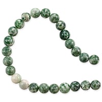 VALUED Tree Agate Beads 8mm (15 Inch Strand)